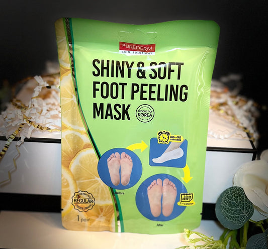 PUREDERM Shiny & Soft Foot Peeling Mask (1 pair)