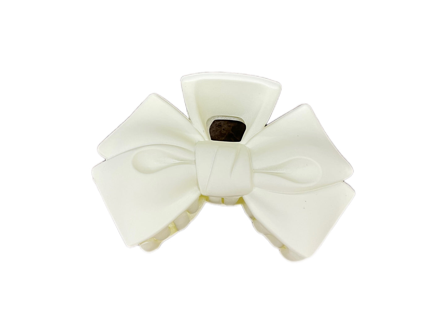 Bow shaped hair clip