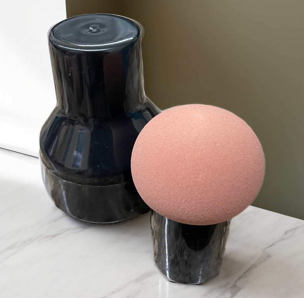 Beauty Blender (mushroom shaped w/case)