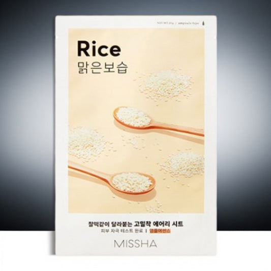 MISSHA Airy Fit Rice Sheet Mask (1 each)