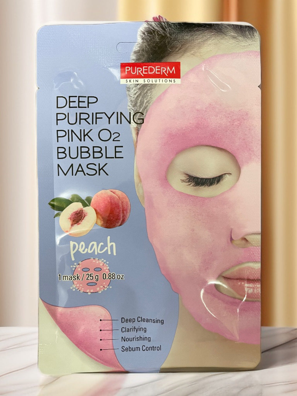 PUREDERM Deep Purifying o2 Bubble Mask