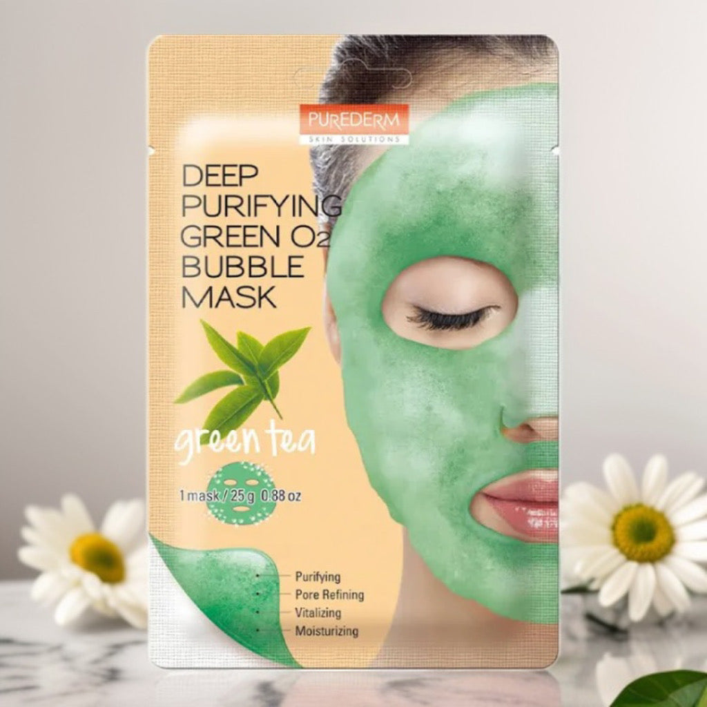 PUREDERM Deep Purifying o2 Bubble Mask